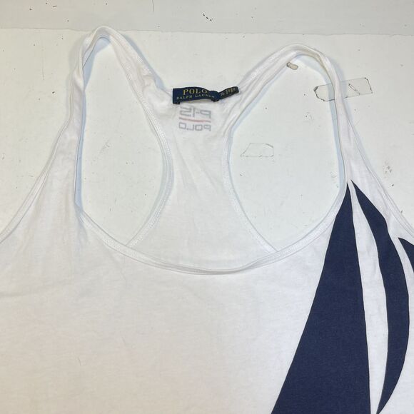 RALPH LAUREN POLO P-15 USA SAIL TEAM BOAT SAILING TANK TOP T SHIRT Womens XL - Picture 3 of 7